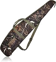 Vista 18 de AUMTISC - Funda blanda para rifle, 41/45/49 pulgadas, bolsa de transporte para escopetas con correa de hombro ajustable para rifles con visor