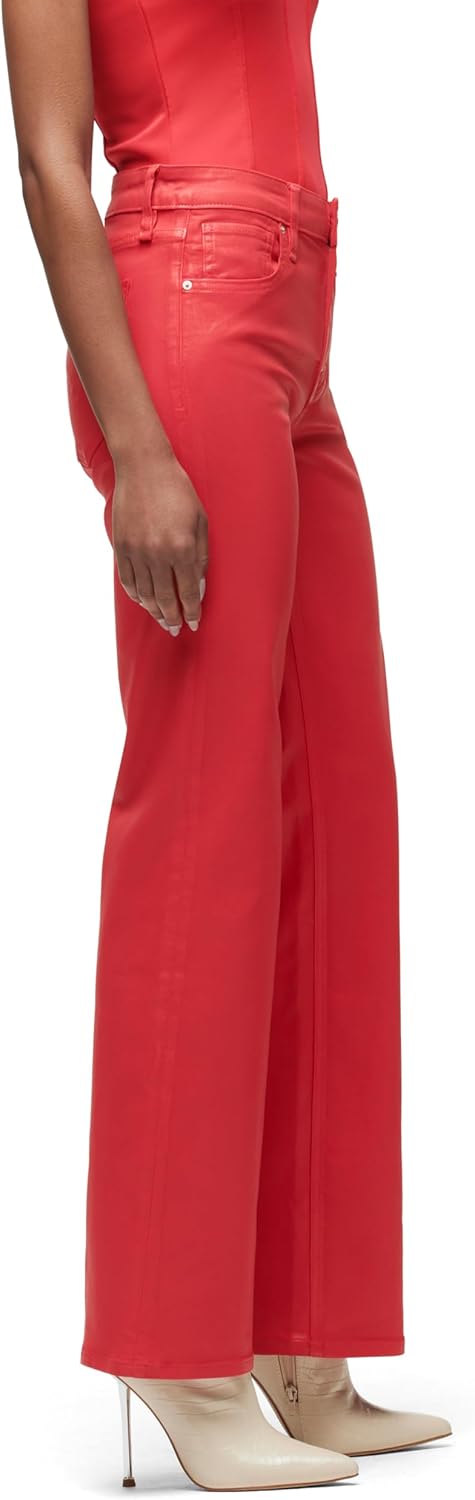 Hudson Womens Rosie High Rise Wide Leg Jean - Image 2