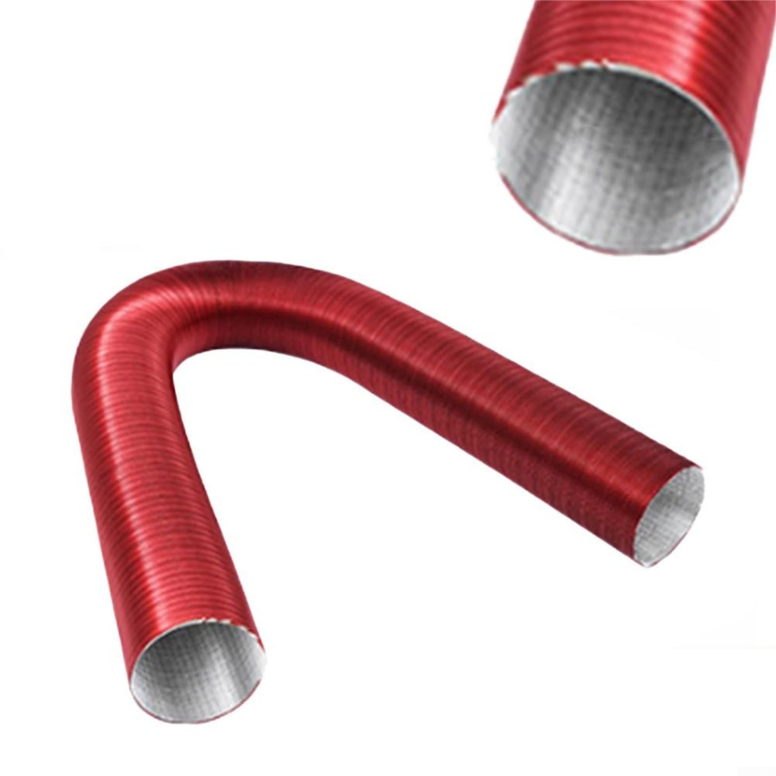 Tubo flessibile in alluminio, condotto dell'aria per auto, per riscaldatori di parcheggio diesel, diametro 75 mm, tubo di uscita dell'aria del riscaldatore diesel (300 cm)