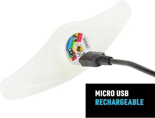 Miniatura 8 de Nite IZE SpokeLit - Luz de rueda para bicicleta para visibilidad y seguridad, luces LED para ruedas de bicicleta, luz de rueda de bicicleta, batería
