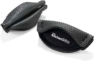 キッチングリップ 両手グリップ(2個1組)ブラック DK1103