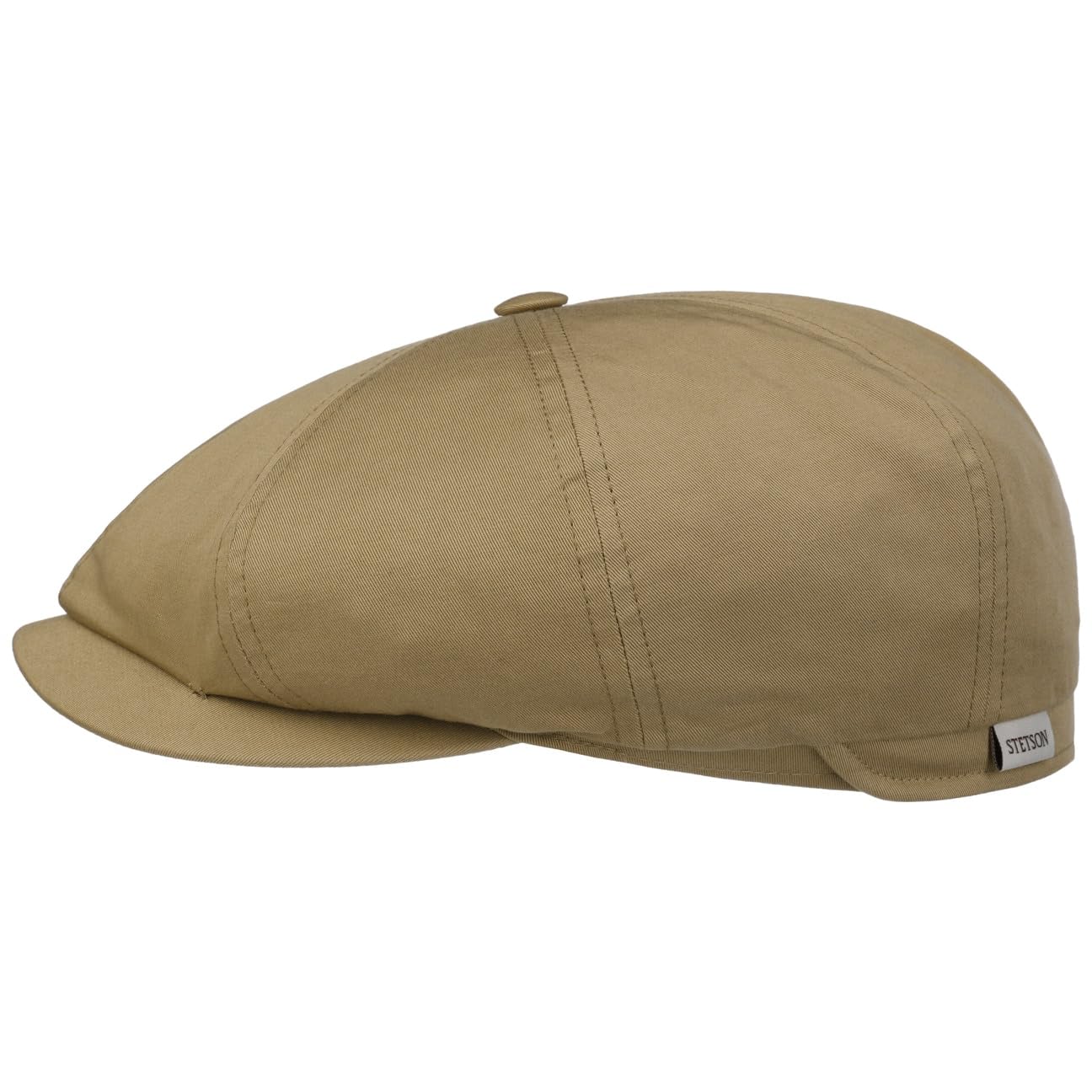 Stetson Hatteras Hertford Flat Cap Men Khaki 6 3/4-6 7/8