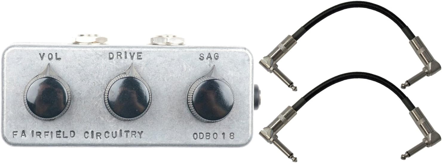 Fairfield Circuitry ModÃ¨le B Always On Pedal w/ 2 Patch Cables