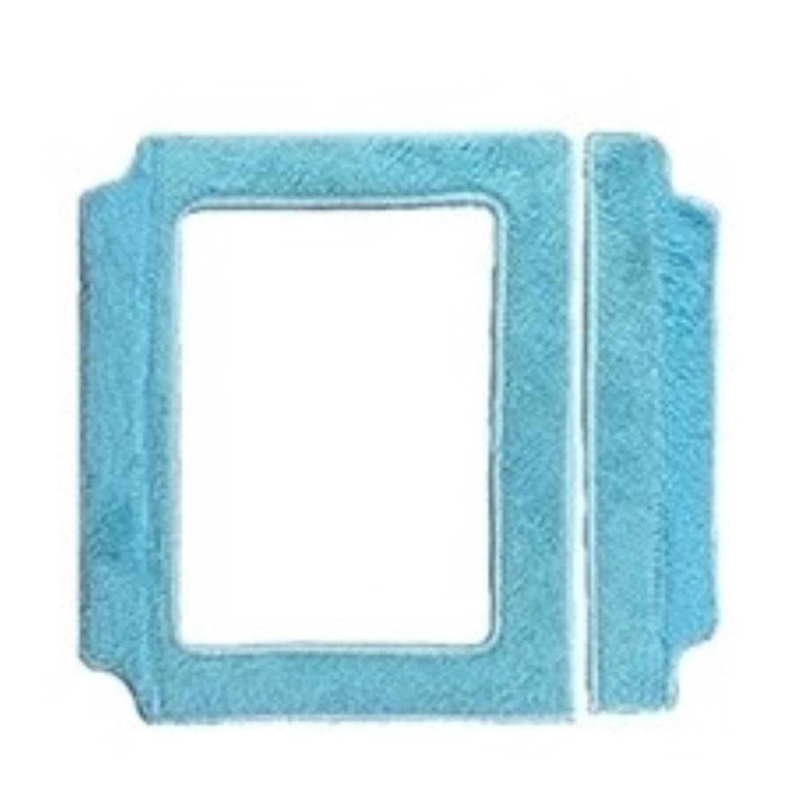 Fensterreinigungsroboter-Mopptuch-Reiniger-Zubehör, Kompatibel Mit Purerobo, W-V1S Fensterroboter-Reinigungstücher-Tuch(Blue)