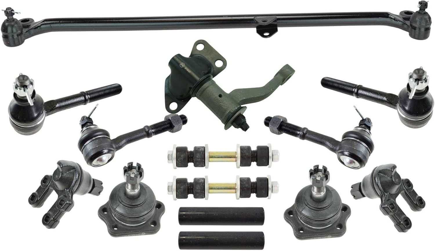 Front Tie Rod Ball Joint End Link Suspension Set Kit For 92