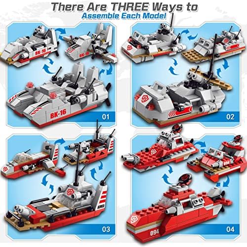 Sitodier STEM Building Set Toy | 811pcs Construction 25 in 1 Cruiser Ocean Ship Building Toy for 6 Years Up Boys | 25 Models Engineering Building Bricks Kit for Kids Ages 6 7 8 9 10 11 12 Years Old 5 61wrfeOlEeL. AC