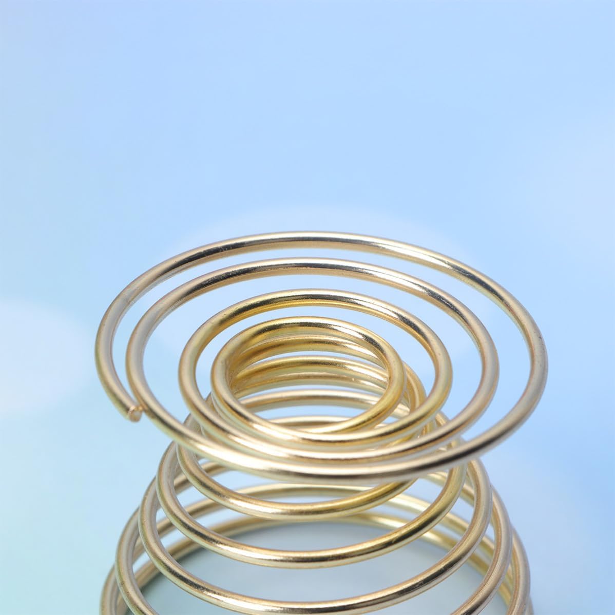 4pcs Stainless Steel Mini Spring Egg Cup Holder for Home Dining