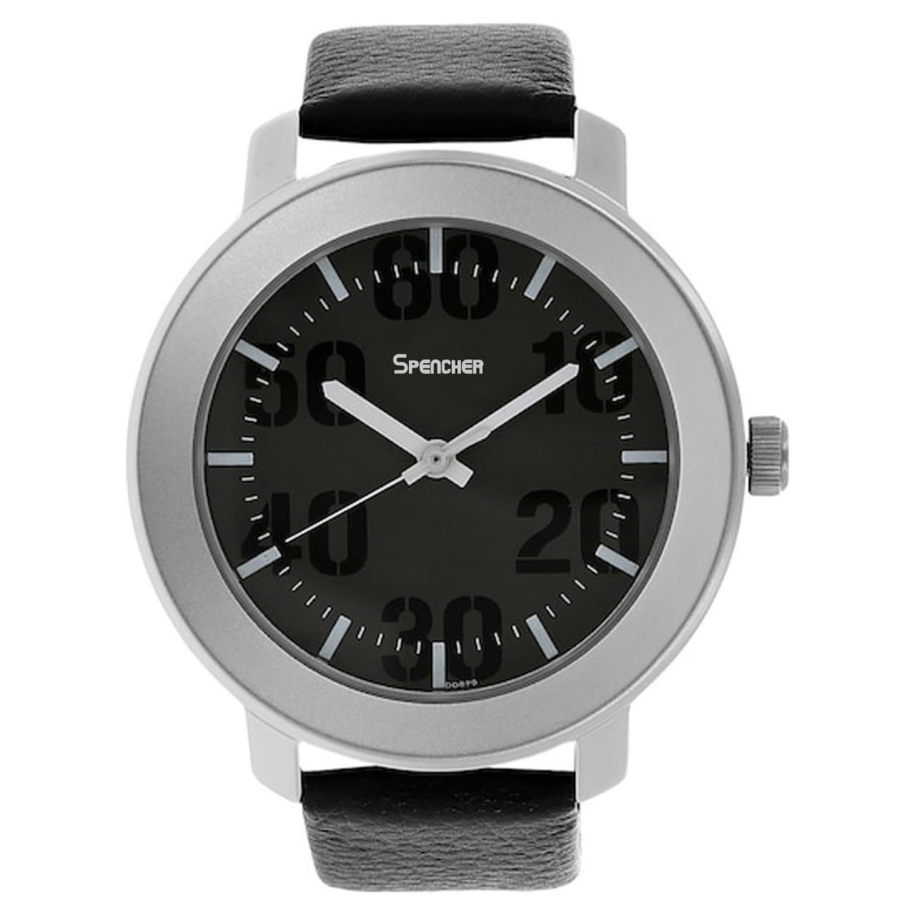 SPENCHER Synthetic Strap Analog Wrist Watch for Men (Black) (B0CFM5Q3P9) Amazon Price History, Amazon Price Tracker