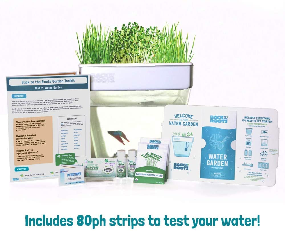 Buy Back to the Roots Indoor Garden Self Watering, MessFree Planter for Herbs, Microgreens