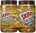 Skippy 2-48 Oz Natural Peanut Butter Spread Creamy, 6 Lb