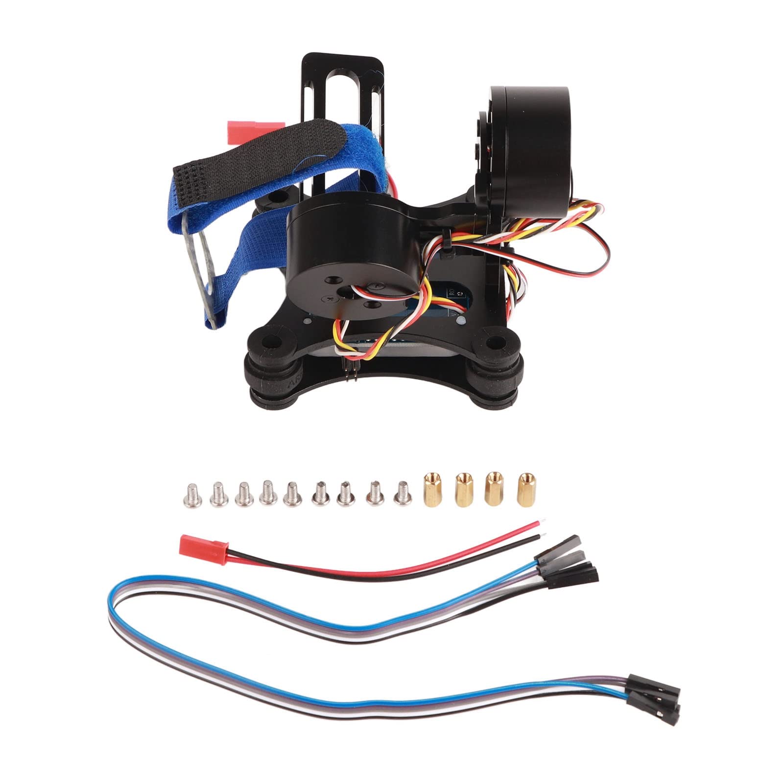Fabater BGC 2.2 Metalowy Bezszczotkowy do Kamery 3/3+/4 RC Drone Część RTF ze Stopem Aluminium CNC, odporność na Wstrząsy, Zasilanie 12V (BLACK)