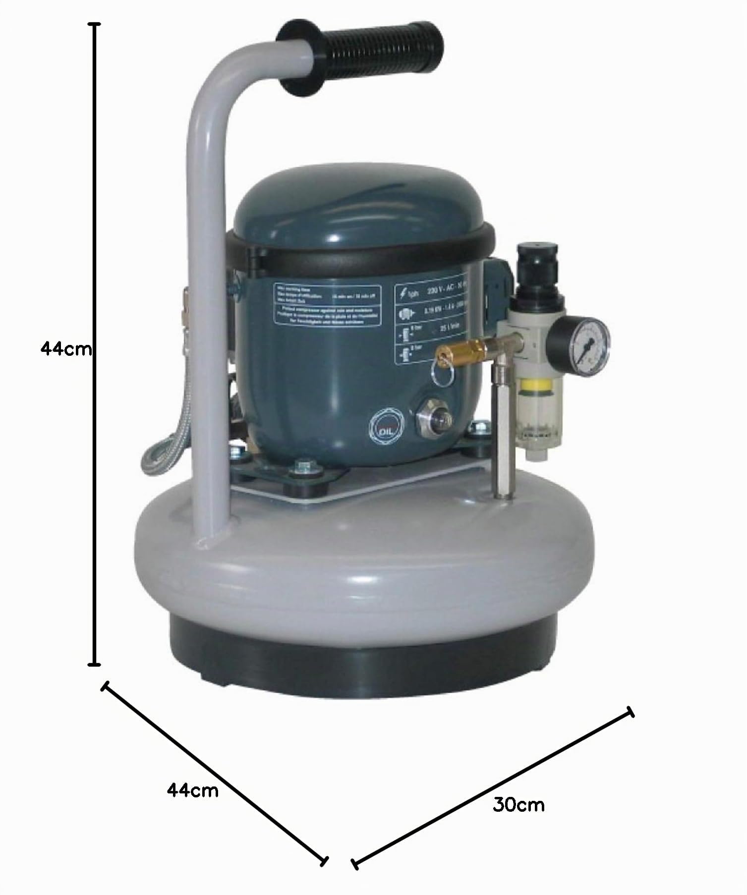 Compressore silenzioso a bagno d'olio Werther Sil-Air 30/6