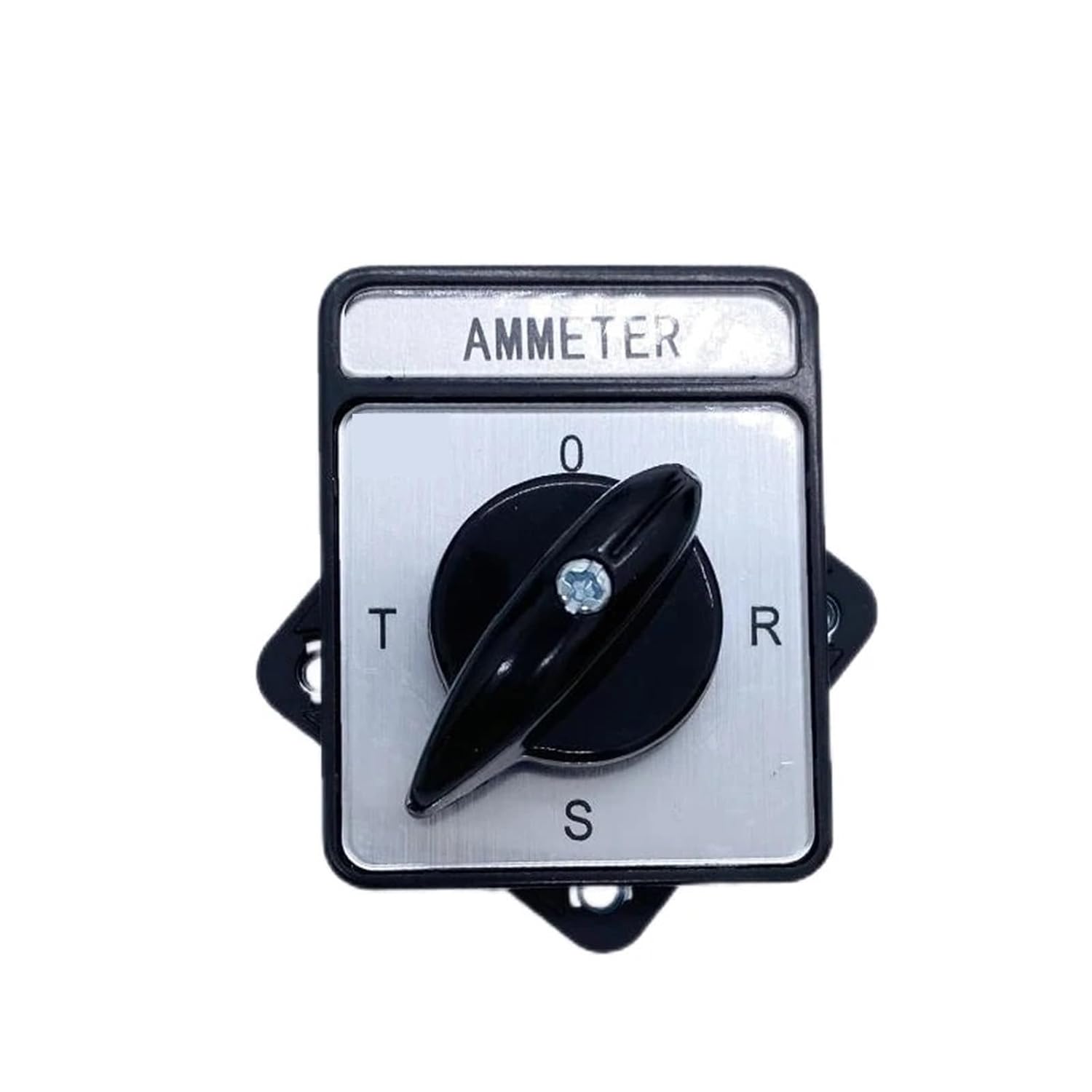 Ammeter Changeover Rotary Cam Switch 20A Four Position 3 Poles Control Motor Silver Contact 1Pcs