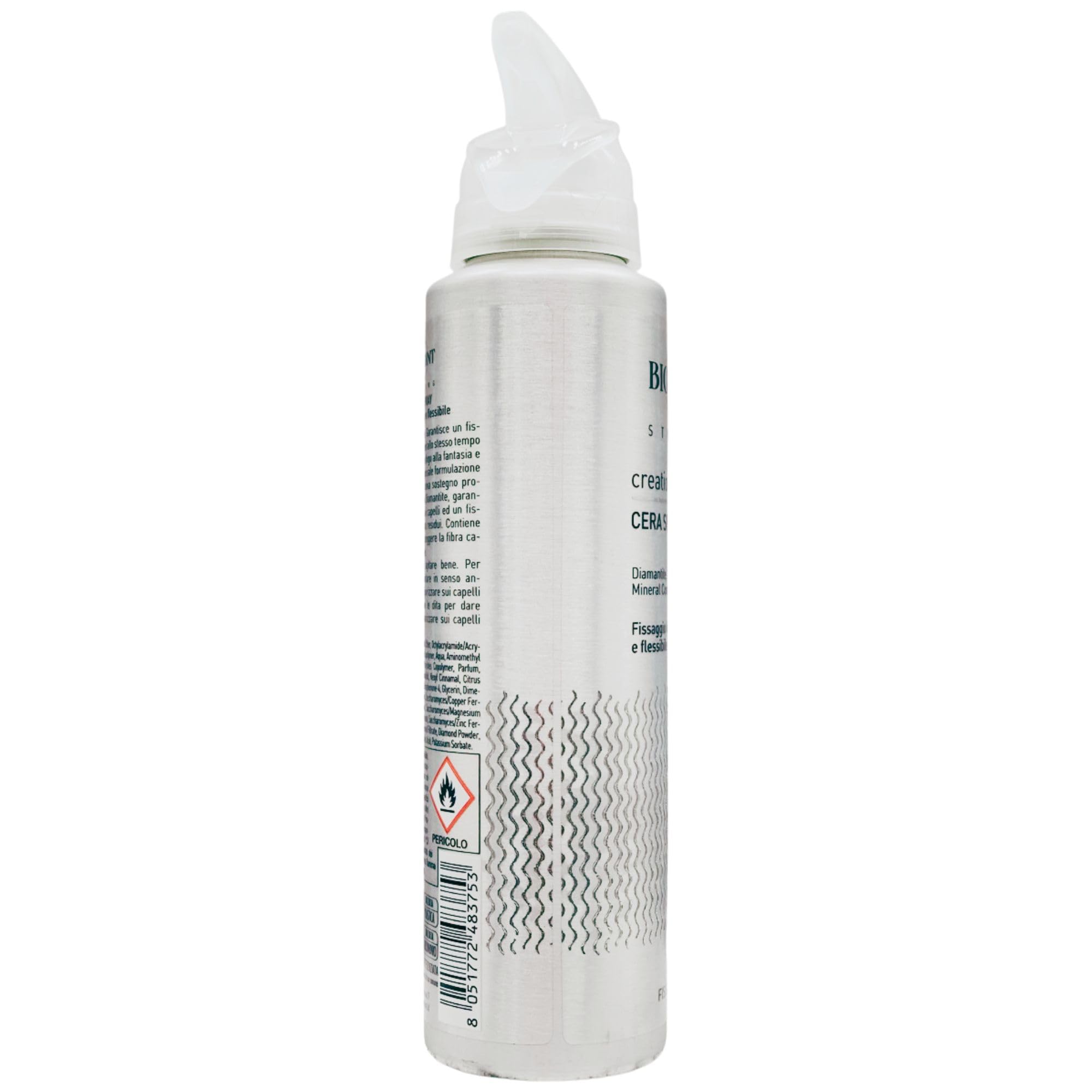 CERA SPRAY Creation Modellante, Fissaggio Forte e Flessibile. Speciale Formulazione Con Mineral Complex Che Dona Sostegno Prolungato, Arricchito Con Diamantite e Filtro UV 150ml (4 Spray)