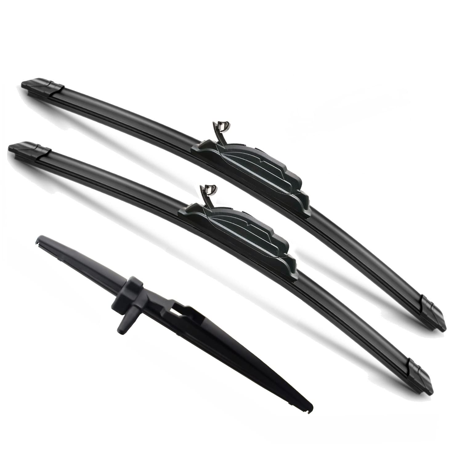 Amazon.com: JustCar 3 wipers Replacement for 2010 2011 2012 2013 2014 ...