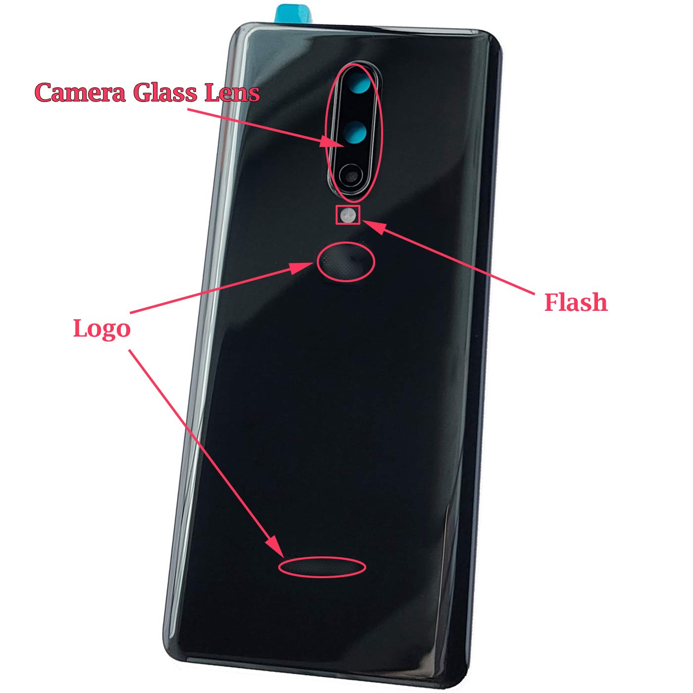 Amazon.com: ubrokeifixit for OnePlus 8 Rear Panel Back Glass Door