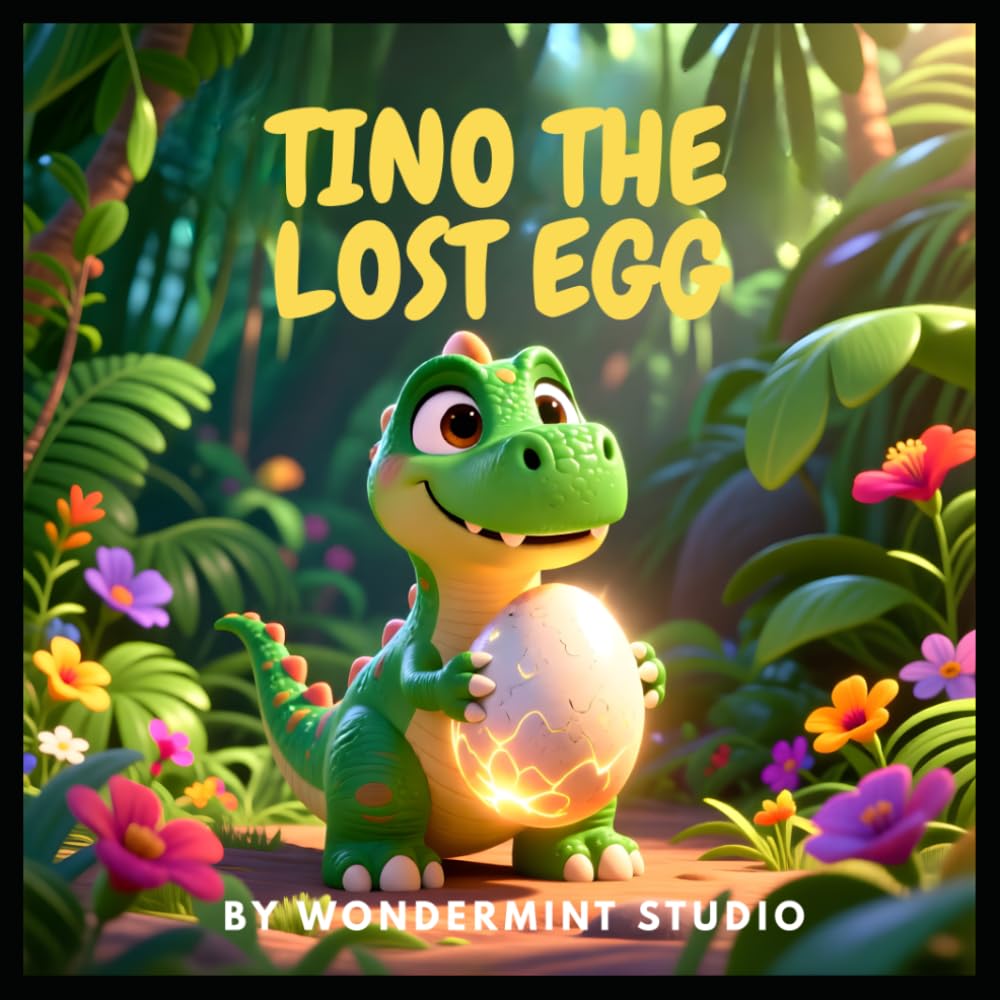 Tino the Dino: The Lost Eggs (Adventure Kids Storybook Series): A Fun Dinosaur Adventure About Friendship, Courage & Finding Lost Treasures (Tino The Dino Adventures)