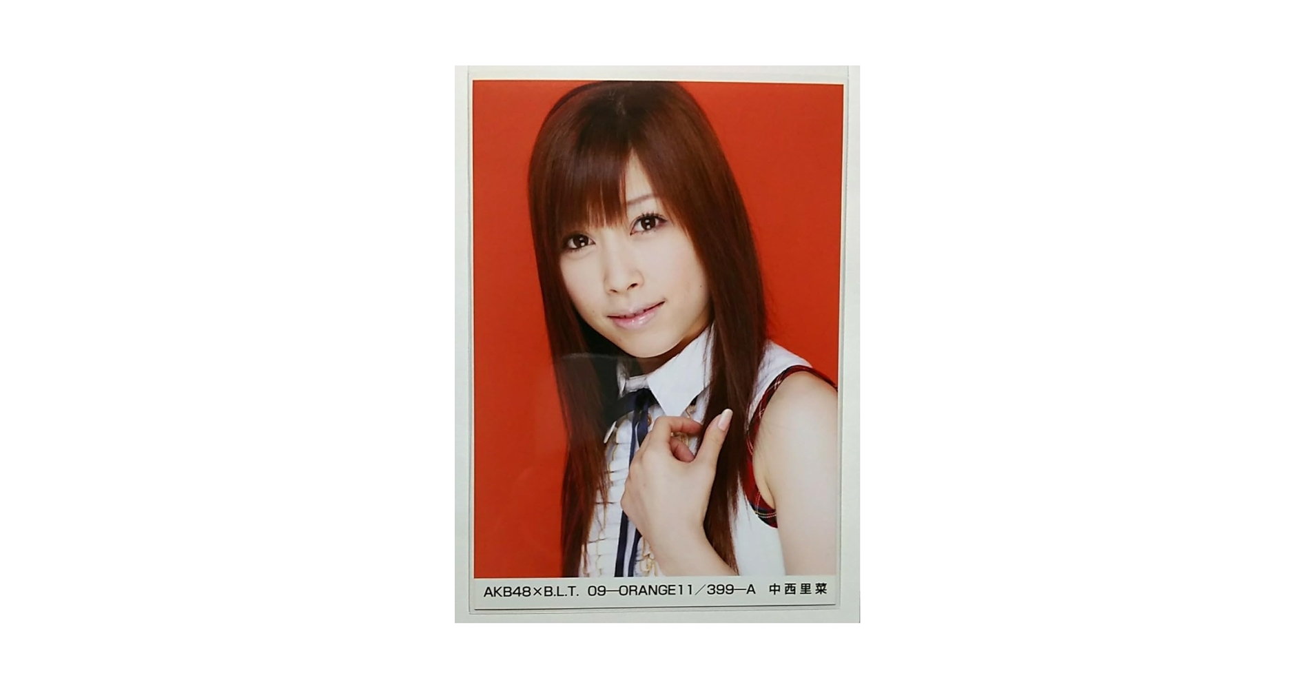 Amazon.co.jp: AKB48×B.L.T. 09ーORANGE11／399ーA 中西里菜