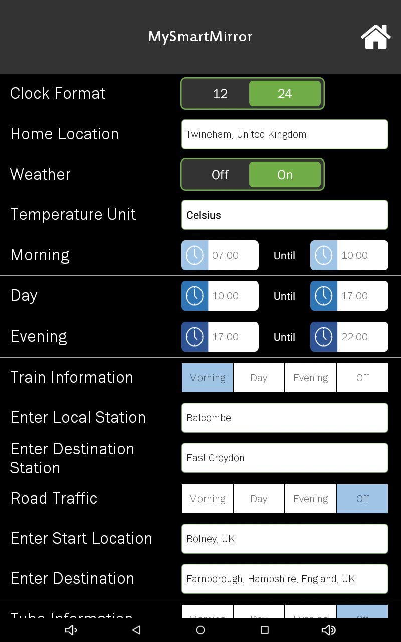 My Smart MirrorAmazon.co.ukAppstore for Android