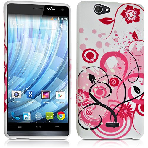KARYLAX Seluxion - Housse Coque de Protection Semi Rigide Matière Gel pour Wiko Getaway - Motif HF30