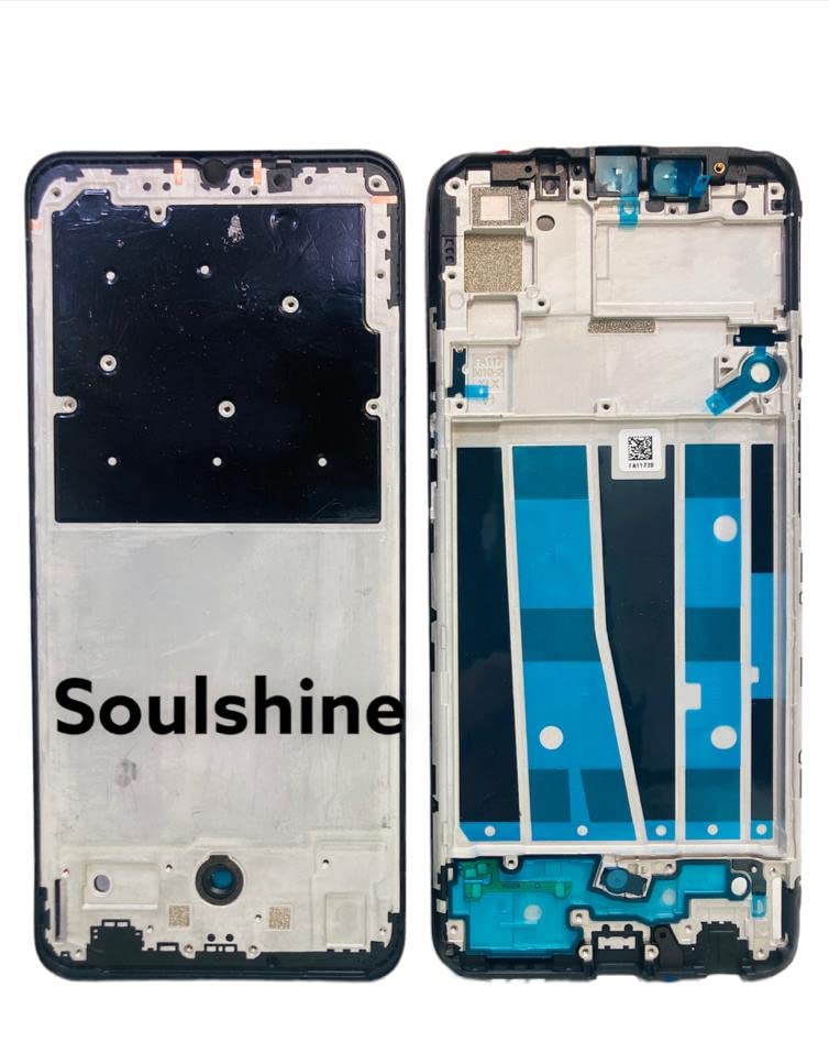 SOULSHINE LCD Middle Frame Chassis Supporting Ring Frame Plate Housing Bezel Faceplate Spare Mobile Replacement Part for Oppo F15