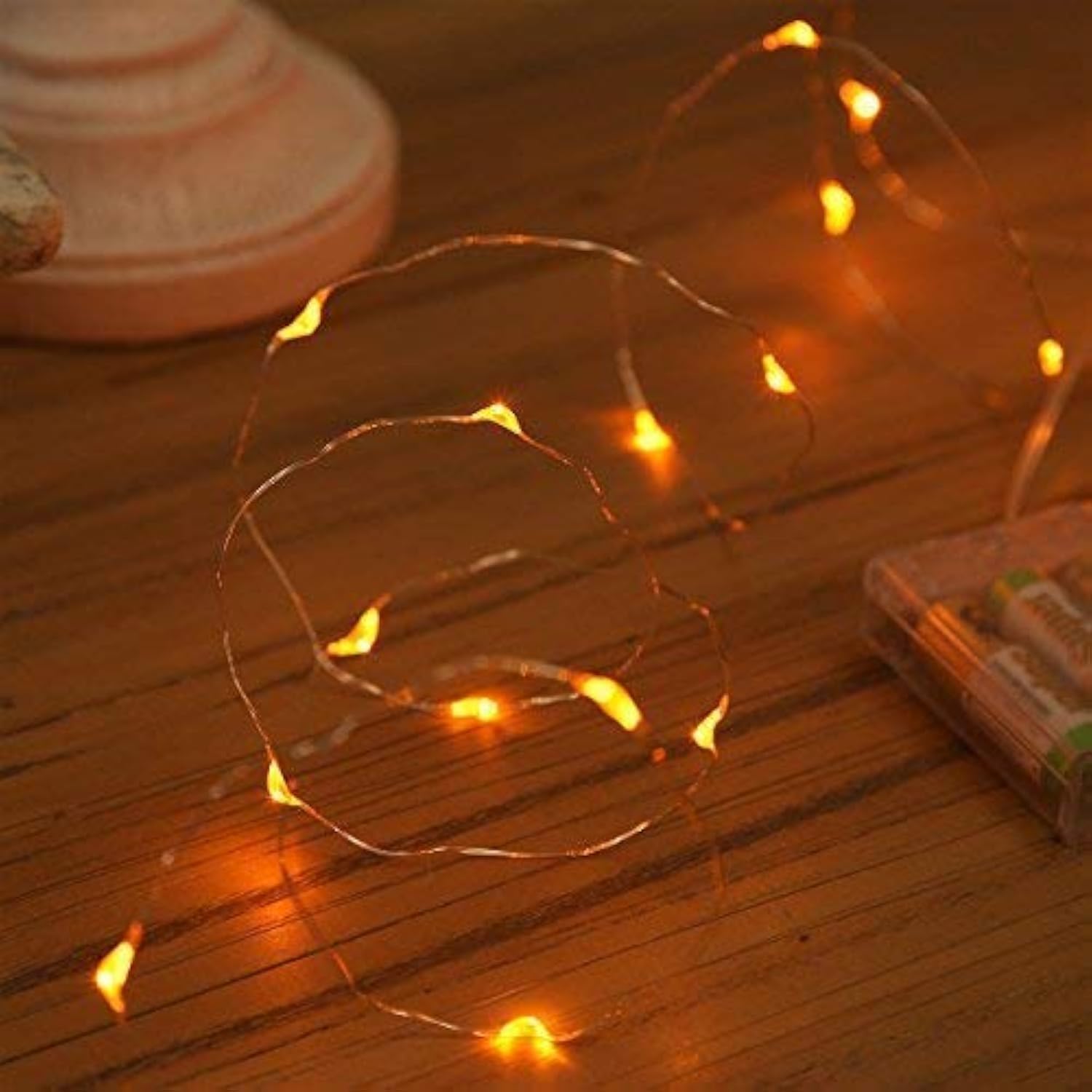 xinkaite Cadena de Luces, Guirnalda de Luces LED Impermeables, Guirnalda de Luces para Interior y Exterior, decoración para el hogar, Fiestas, Navidad, Vacaciones
