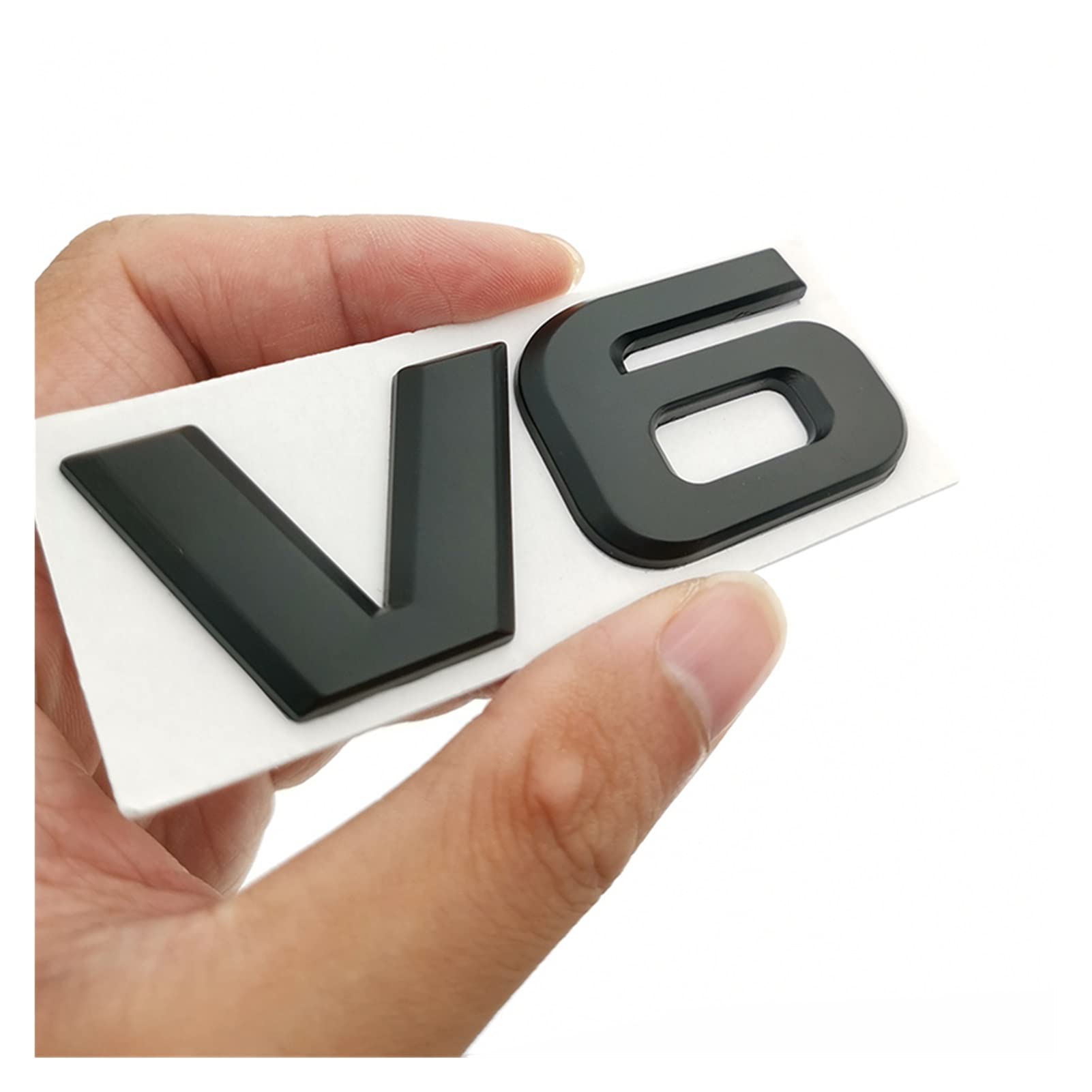 10PCS 3D Car Sticker Emblem Auto Badge Dekal dla V6 dopasowany do Mercedesa FIS BMW Dopasuj się do Audi Fit do Forda FIT do Fiesta Fit for Mustang Fit for Ranger Fit for Nissan Fit do Toyota Sty