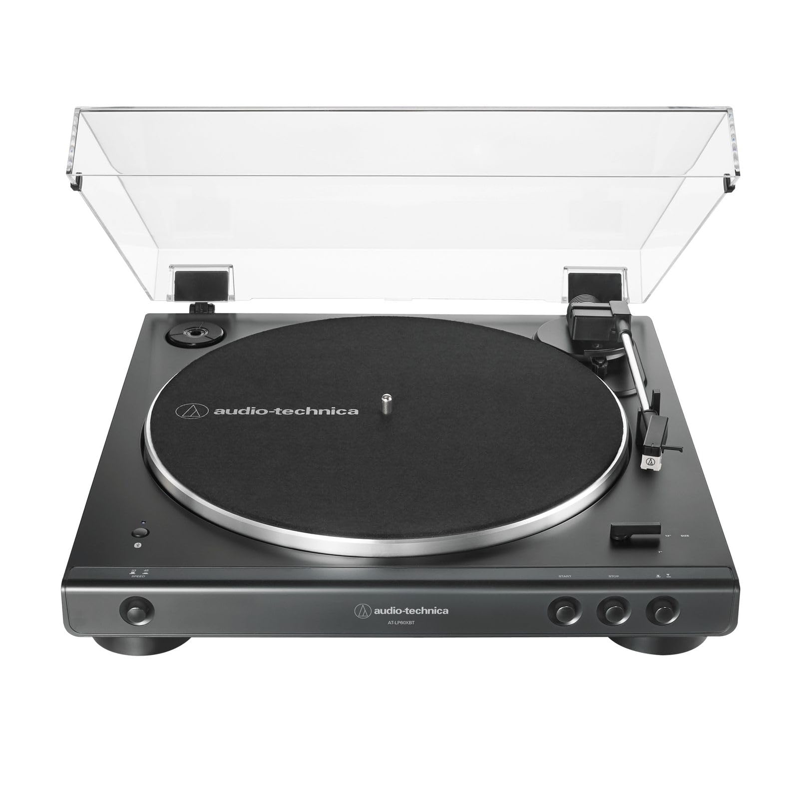 Audio-Technica LP60XBTWH Platine Vinyle sans Fil à Entraînement par Courroie Automatique