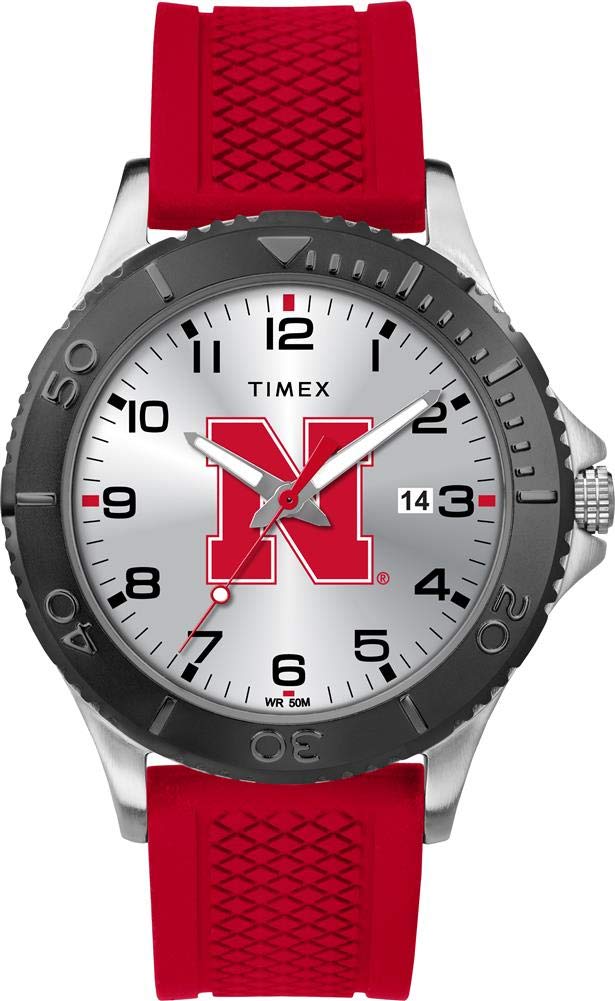 Orologio al quarzo da uomo Gamer 42mm con cinturino in silicone