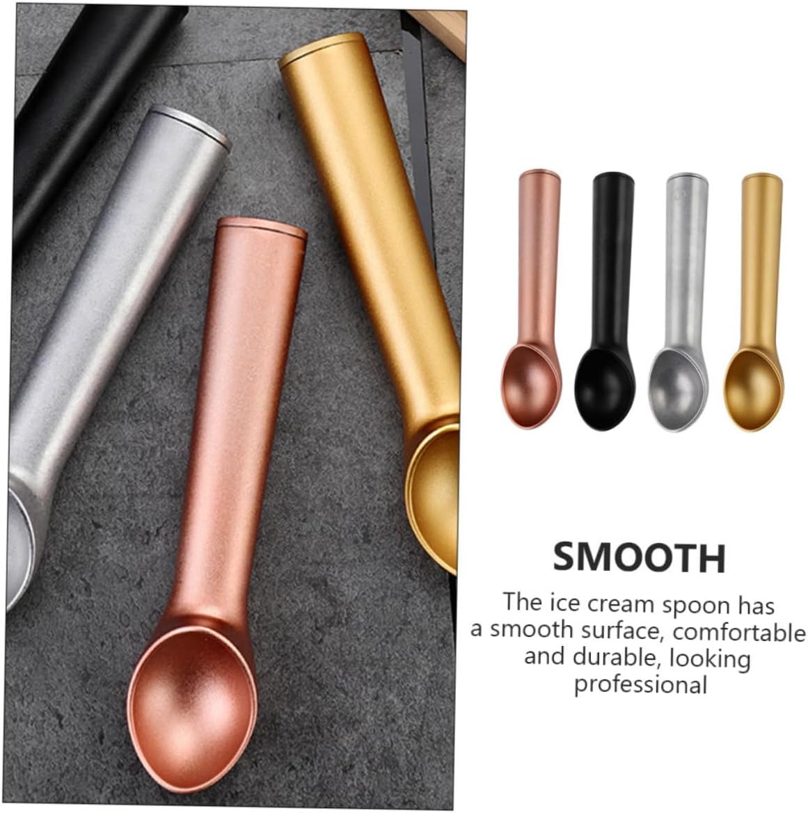 Alipis 20pcs Ice Cream Scoop Melon Baller Scoops Ice Cream Baller for Desserts