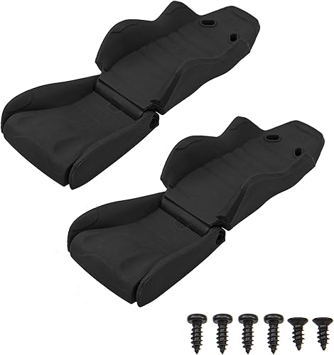 Miniatura 2 de ShareGoo - Juego de 2 asientos de automóvil de plástico duro, asientos de simulación de camión a control remoto compatibles con Axial SCX10