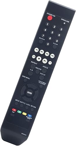 Miniatura 2 de BD003 Mando a distancia de repuesto aplicable para reproductor de DVD Insignia Blu-Ray NS-BRDVD2 DX-WBRDVD1 NS-BRDVD3 NS-BRDVD3-CA NS-BDLIVE01