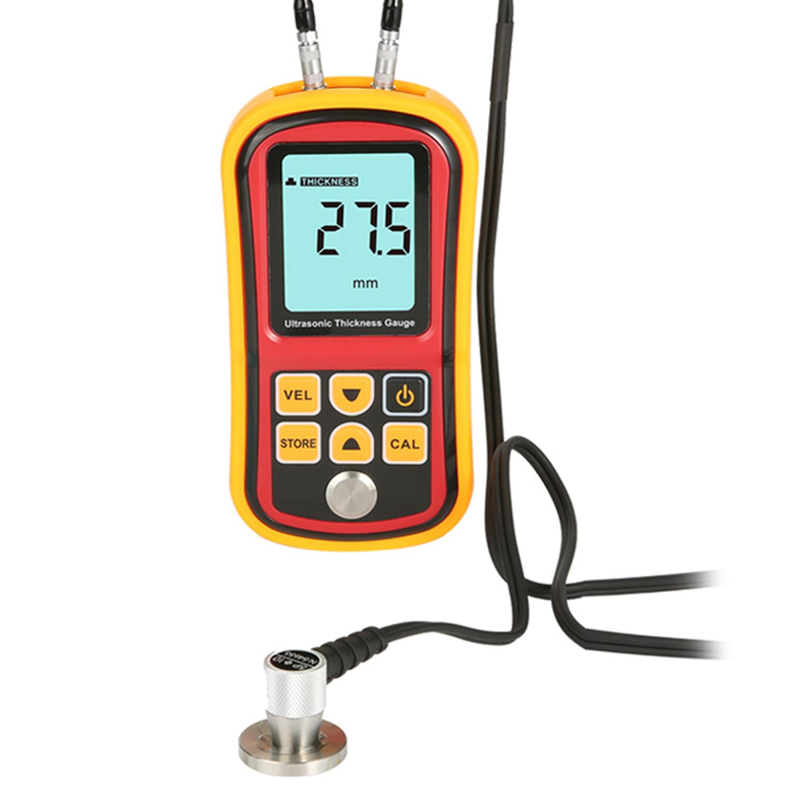 Ultrasonics Thickness Tester Industrial Digital Metals Thickness Gauges 1.2-225mm Ranges Industrial Measuring Instrument Tester Meter