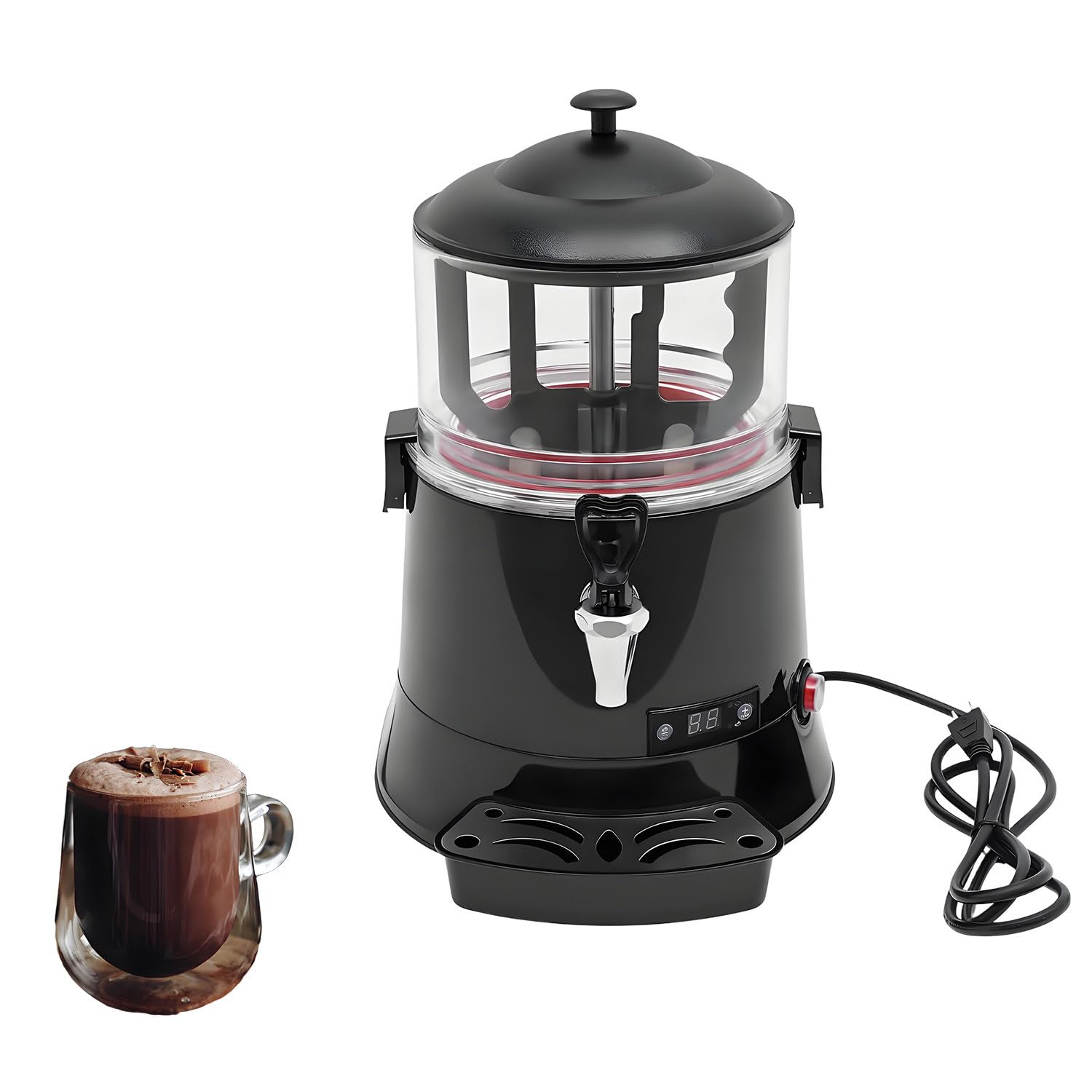 Machine de mélange et de chauffage de chocolat de 5 L pour boissons