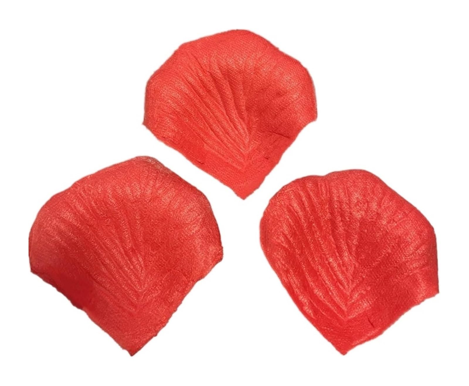 HIFRQVVC Artificial Flower Confetti, Fake Rose Petals Multicolor 5x5cm 1000/3000pcs For Wedding Party Walkway Carpet Bedroom(Red,3000pcs)
