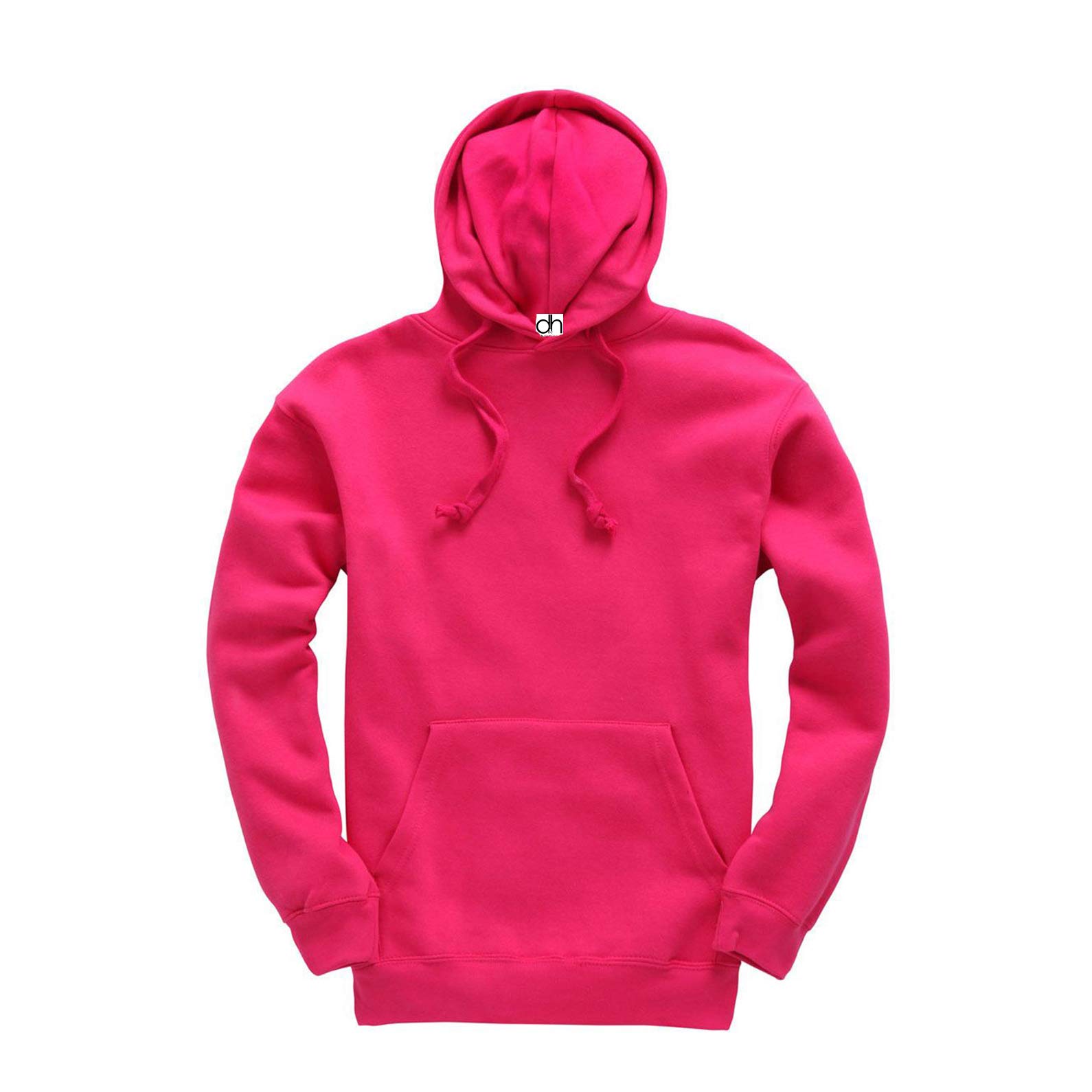 D&H CLOTHING UK Premium Adult Unisex Premium XS-6XL Pullover Heavy Blended Hooded Fleece Jumper Work Wear Sweatshirt Hoodies Top Plain BNW Unisex — view 4