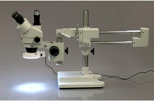 Miniatura 4 de AmScope LED-144S 144 LED Microscopio Ajustable Anillo Compacto Luz + Adaptador
