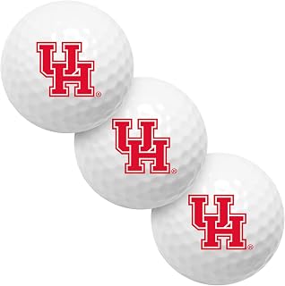 LinksWalker Collegiate 3 Golf Ball Gift Pack Regulation Size 2-Piece Golf Balls
