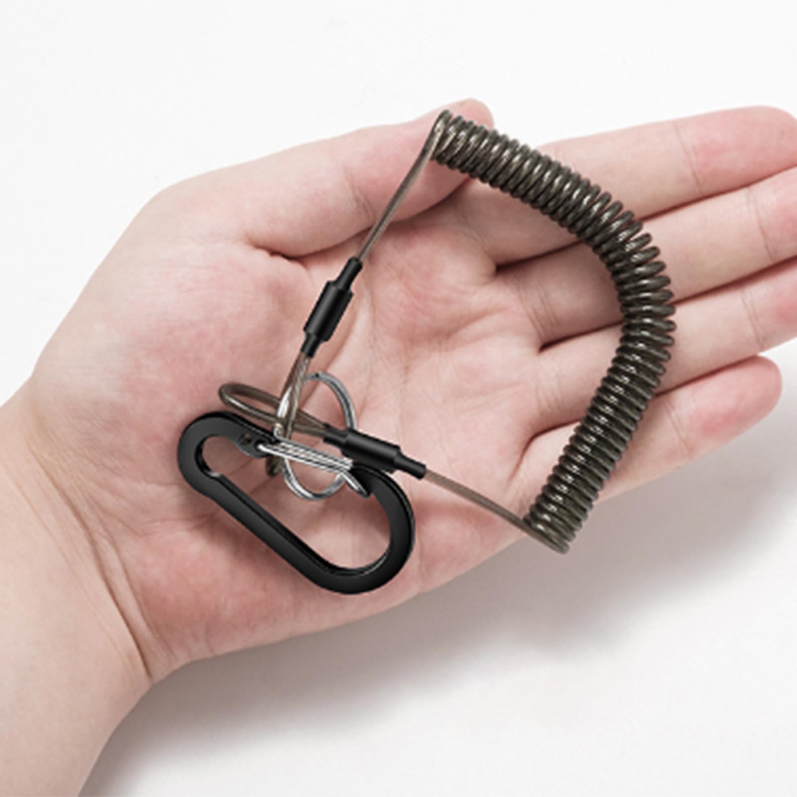 5 Cordini Elastici Da Pesca Con Moschettone - Estensibili Fino A 135 Cm, Per Outdoor - Foto 10