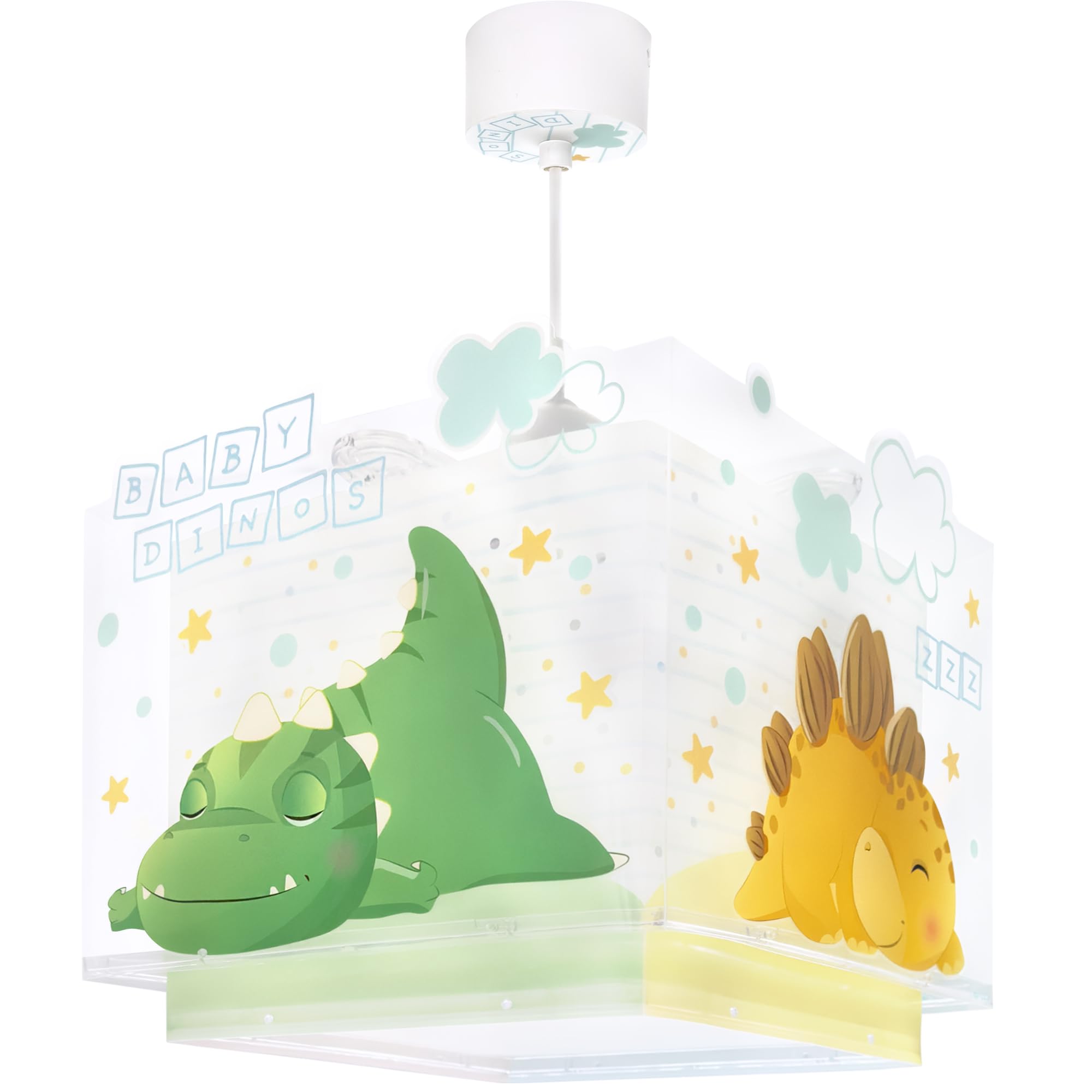Dalber Lámpara De Techo Colgante Infantil Baby Dinos Dinosaurios, 63452,