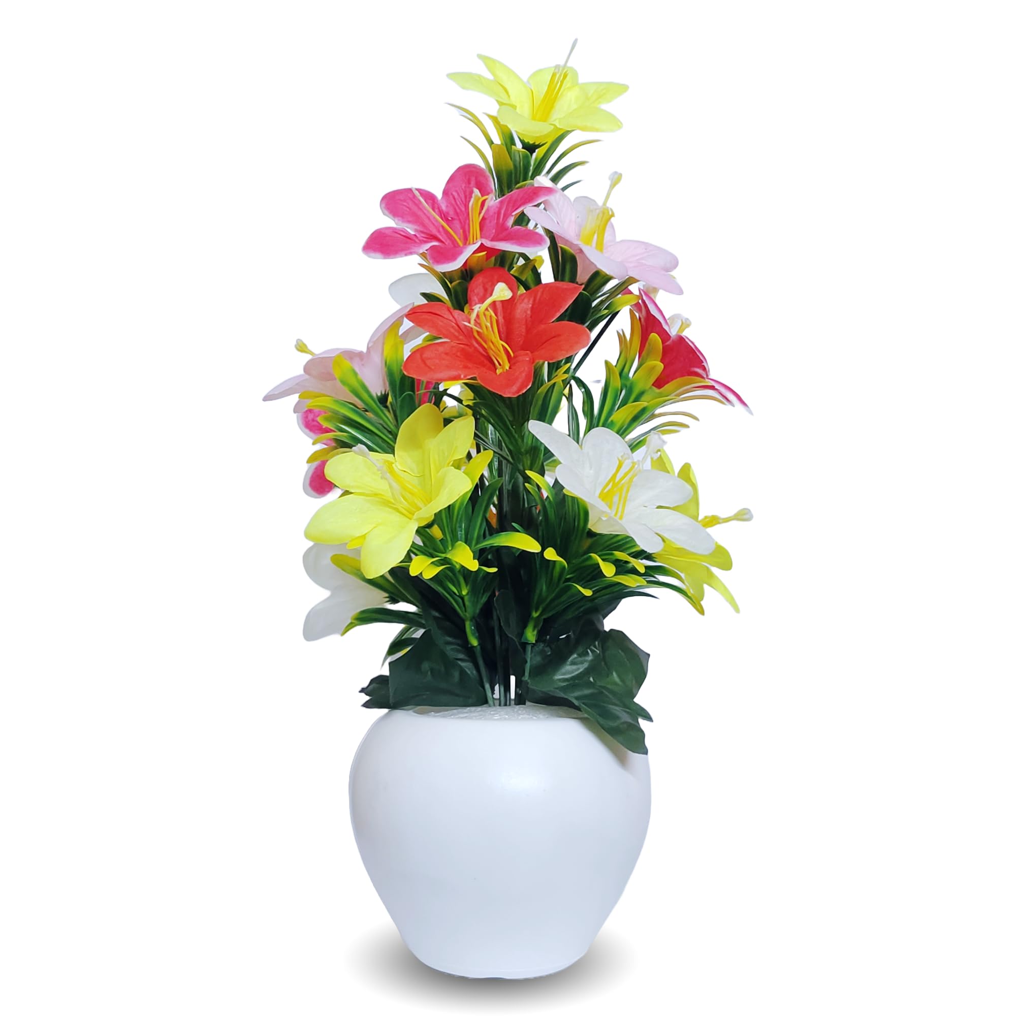 Flora Planet Artificial Plants for Home Decor Showcase decoation Plants Flowers with Pot Fake Plant Decorative Items for Home Decor Plants for Home Decor Bathroom Office Farmhouse (Multi) (B0CQX1TQLT) Amazon Price History, Amazon Price Tracker