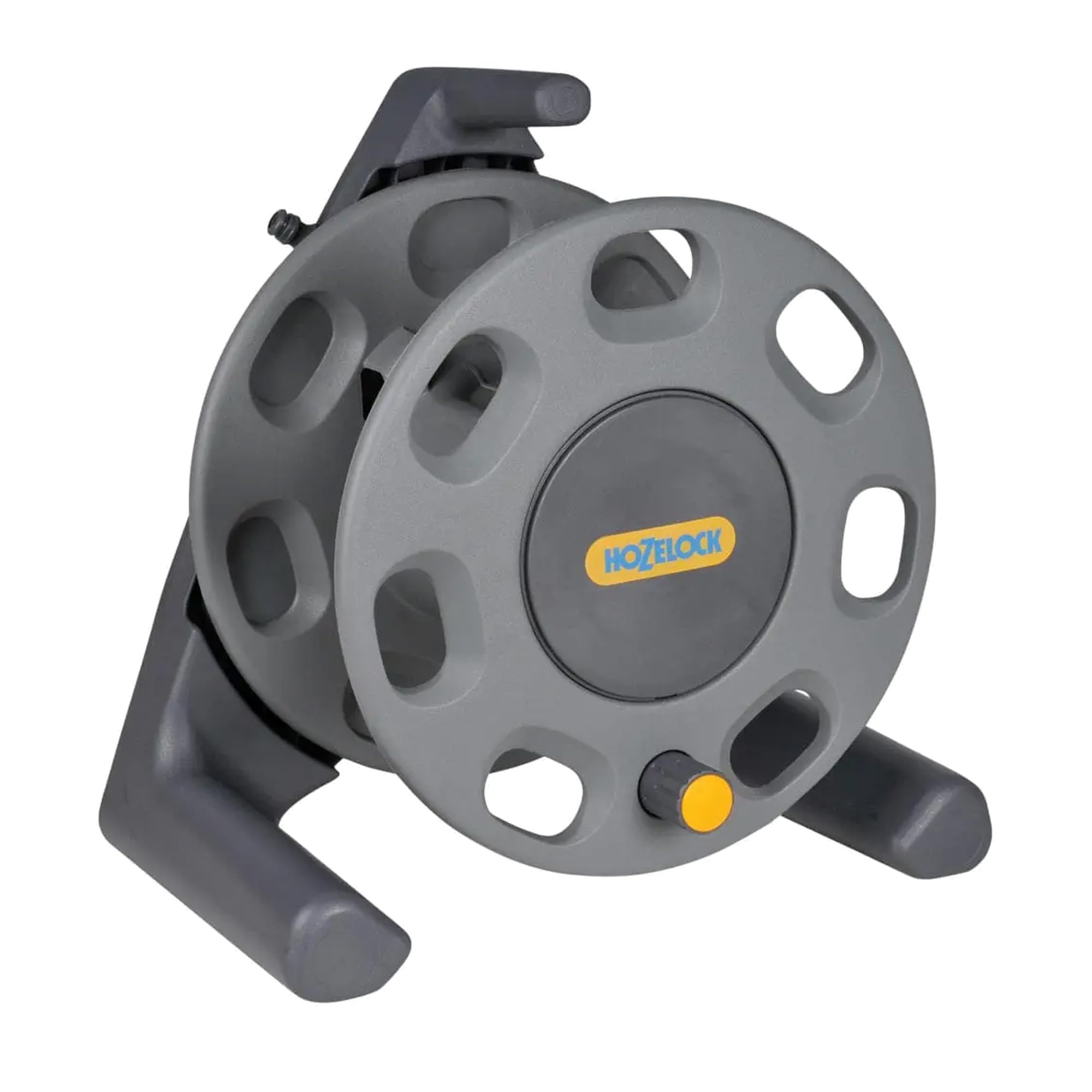 Hozelock 2412 30m Freestanding Compact Hose Reel + 25m of 12.5mm Hose