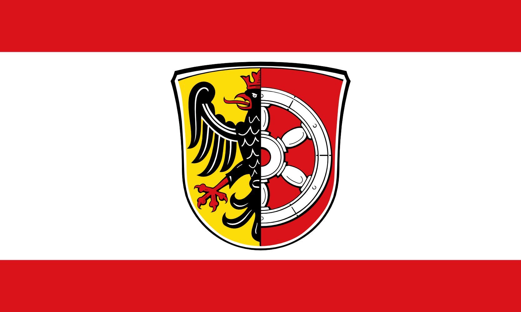 Bandiera Large Seligenstadt | Seligenstadt, Hesse, Germany | Stadt