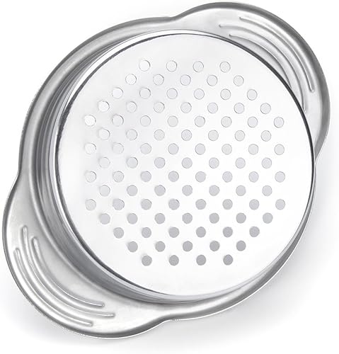 Miniatura 3 de Prensa coladora de atún, colador de latas de atún de acero inoxidable de grado alimenticio para atunes de tamaño regular y cuello ancho, paquete de 1