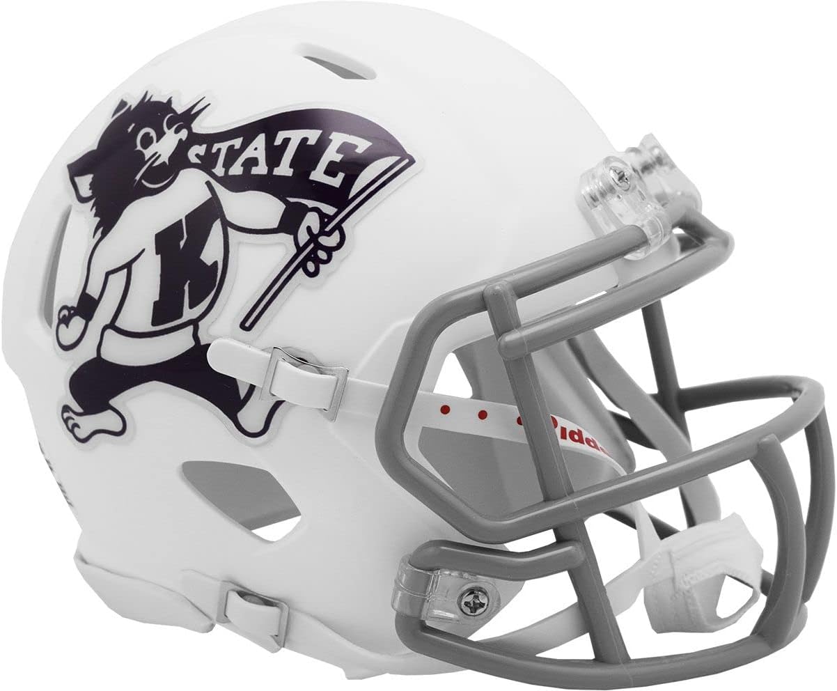 Riddell Kansas State Wildcats Willie Mini Speed Football Helmet