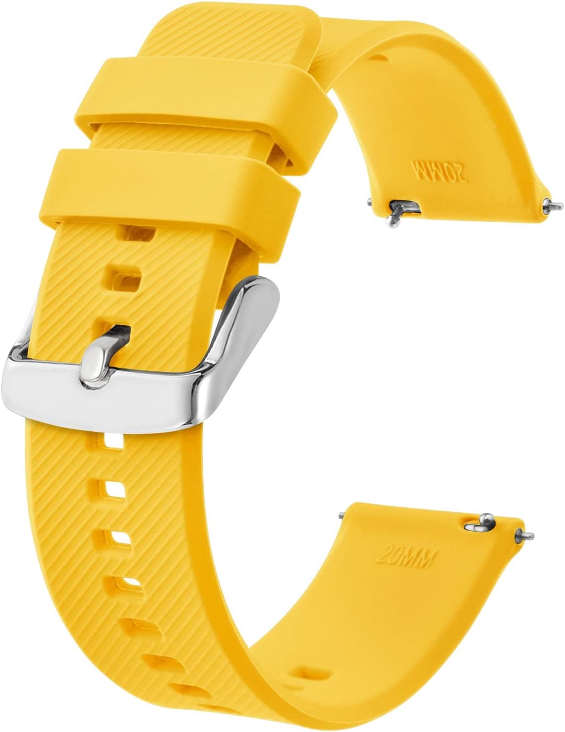 Yellow / Silver Buckle