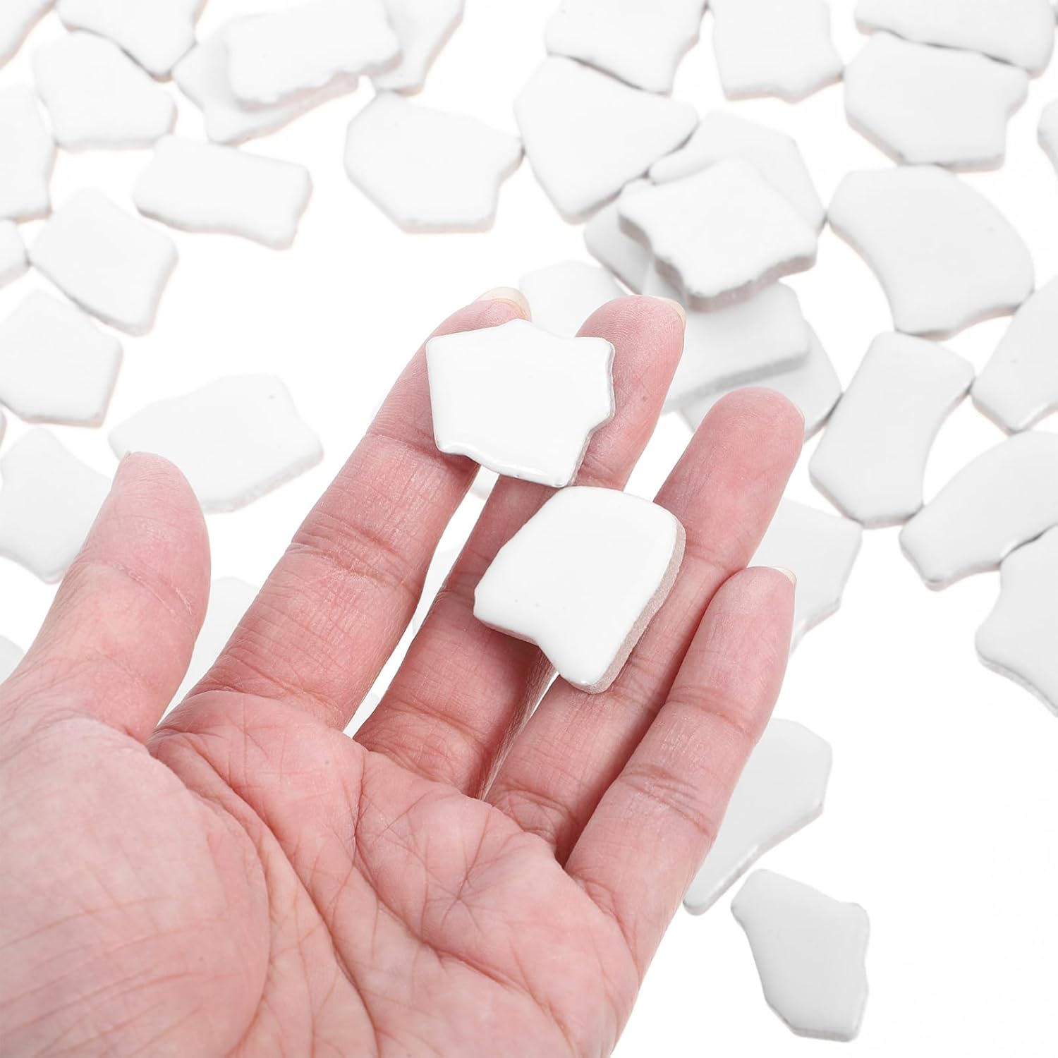 1000g Irregular Tiles Unique Craft Projects for Artwork Garden Decor and Bathroom Floors Sturdy and Easy to Use
