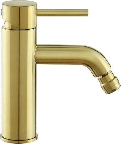 Vista 8 de Swiss Madison Well Made Forever SM-DF81BG Ivy - Grifo de bidé en oro cepillado