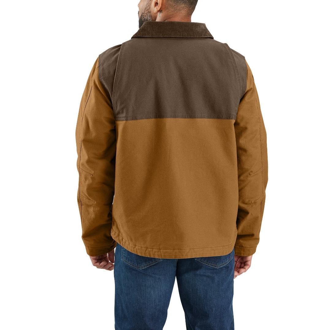 Carhartt M?ski 106432 Montana Rugged Flex® Duck Relaxed Fit Insulated J - X-Large Regular - Carhartt Brown/Coffee, Carhartt Br?zowy/kawowy, XL