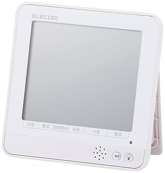 Amazon.co.jp: エレコム 温湿度警告計 デジタル 熱中症